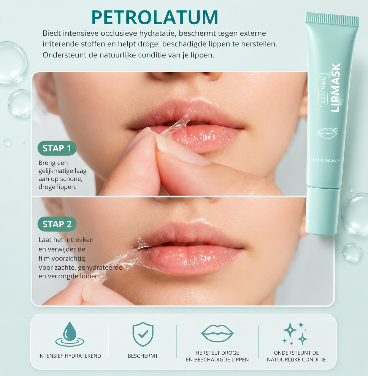 Zijdezacht Lipmasker™