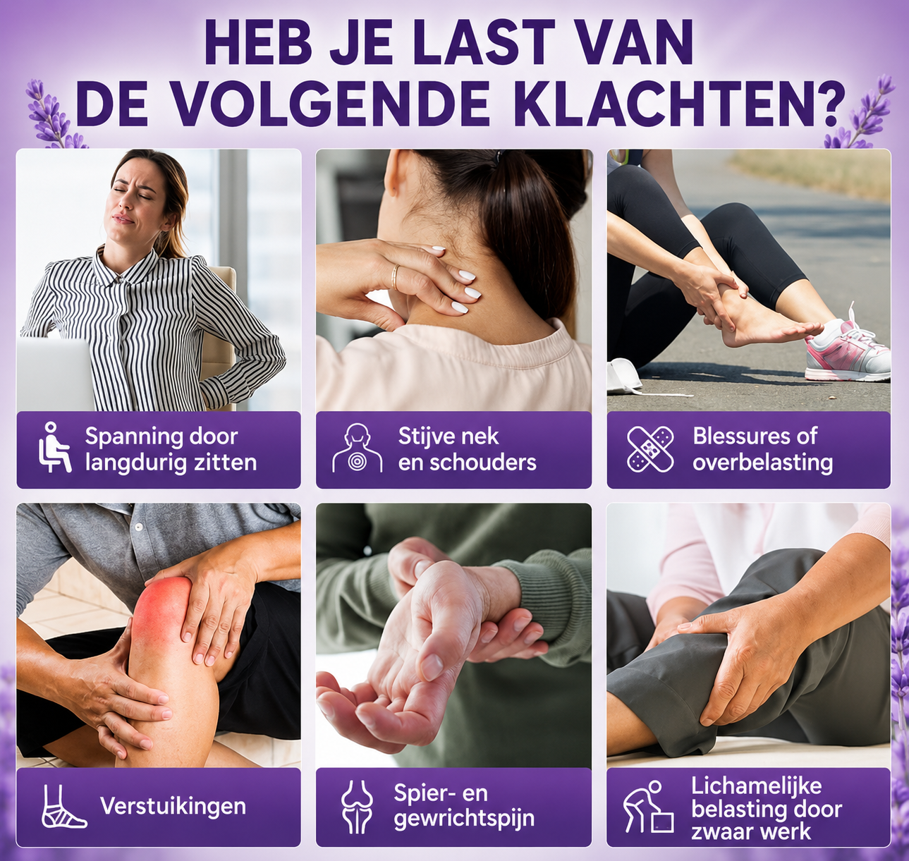 Magnesium Ontspanningscrème – Lavendel