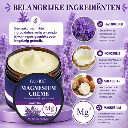Magnesium Ontspanningscrème – Lavendel