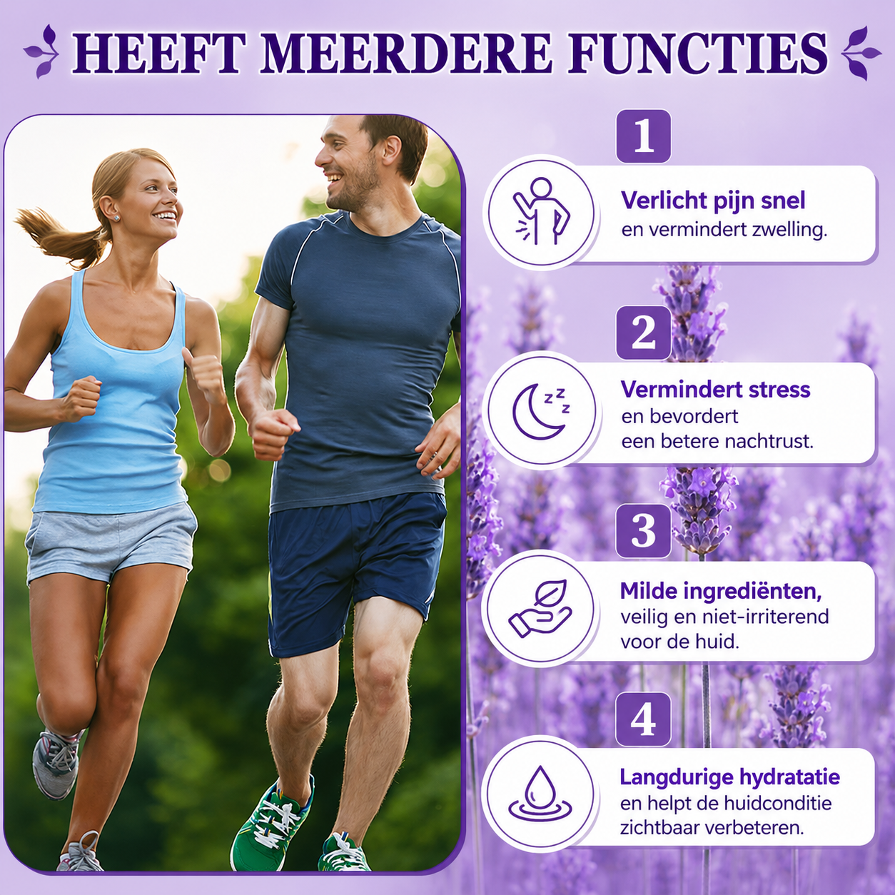Magnesium Ontspanningscrème – Lavendel